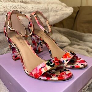 Madden Girl Bella Women Block Heel Sandals , Multi Color / Size: 8.5